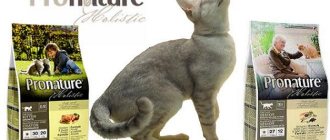 Pronature cat food - a detailed overview of the range